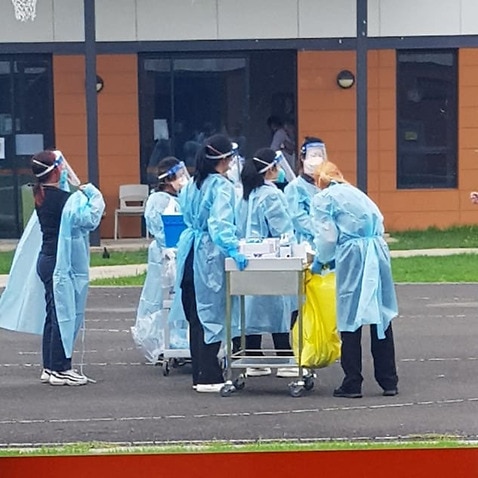 There are fears for a COVID-19 outbreak at Villawood Immigration Detention Centre.