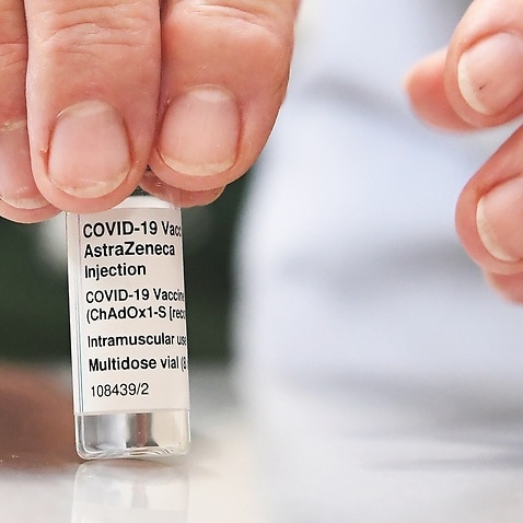 阿斯利康藥廠與牛津大學共同研發的新冠疫苗
