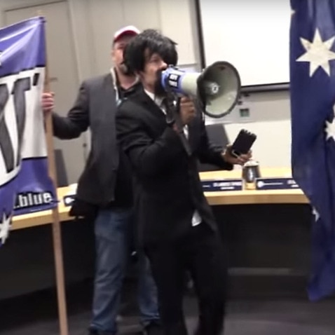 Activists stormed Moreland City Council for a second time after it changed Australia Day.