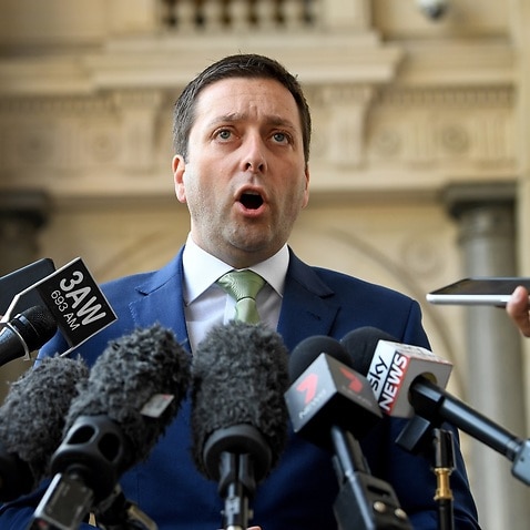 File: Victorian State Opposition Leader Matthew Guy 