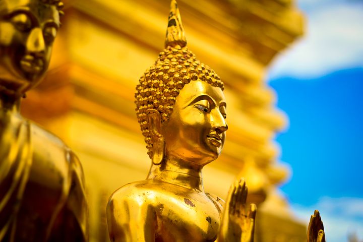 Buddha statues - Pixabay