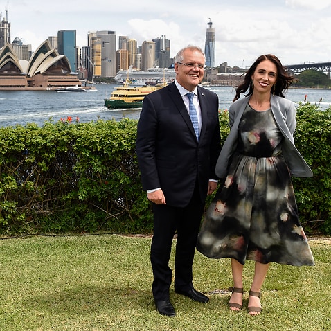 New Zealand Prime Minister Jacinda Ardern joined Australia's cabinet meeting on Tuesday to discuss the prospect of a trans-Tasman travel zone.