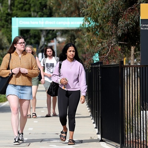 Students at Curtin University, Perth