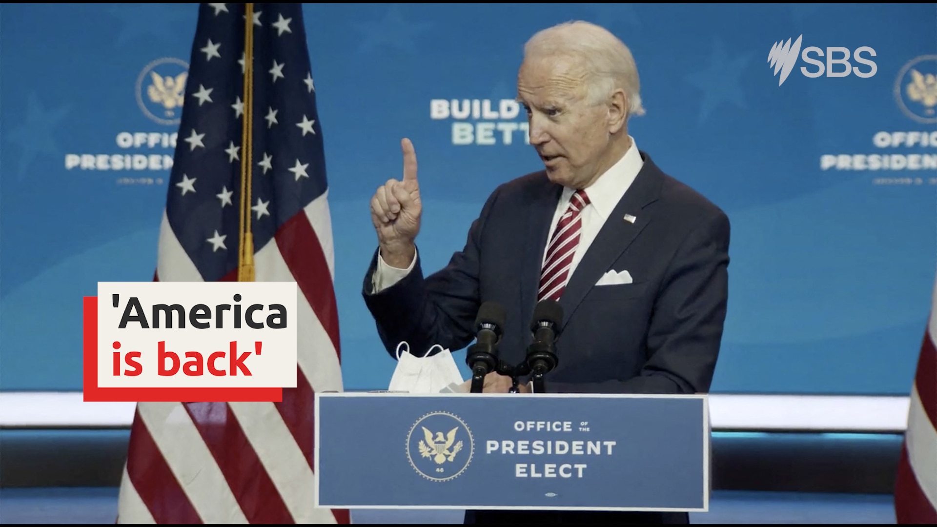 Joe Biden tells world leaders &#39;America is back&#39;