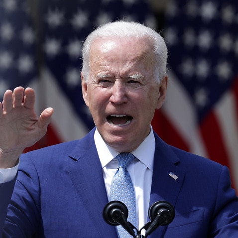 Joe Biden on Thursday branded US gun violence an