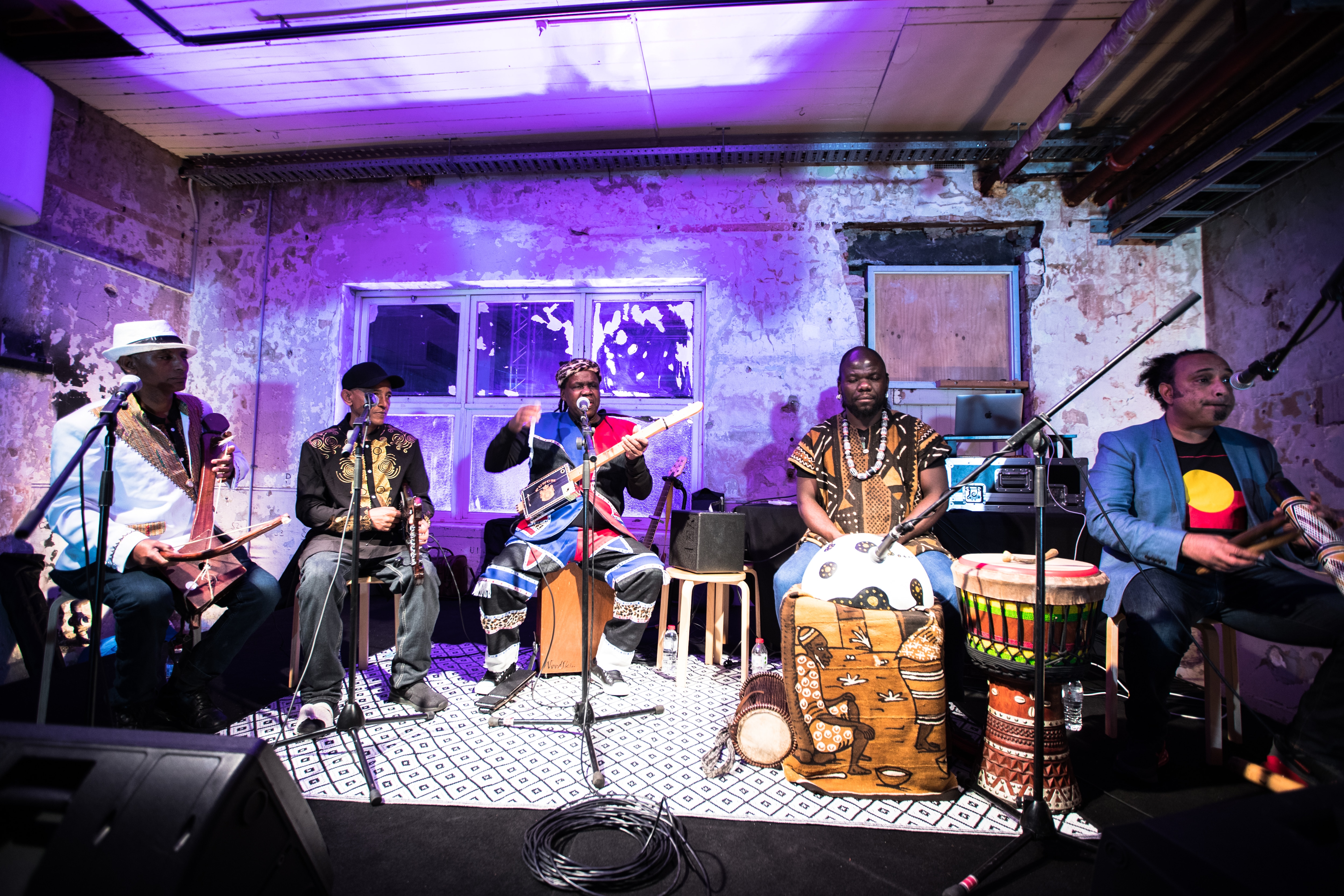 Stani created the Melbourne Traditional African Ensemble. 