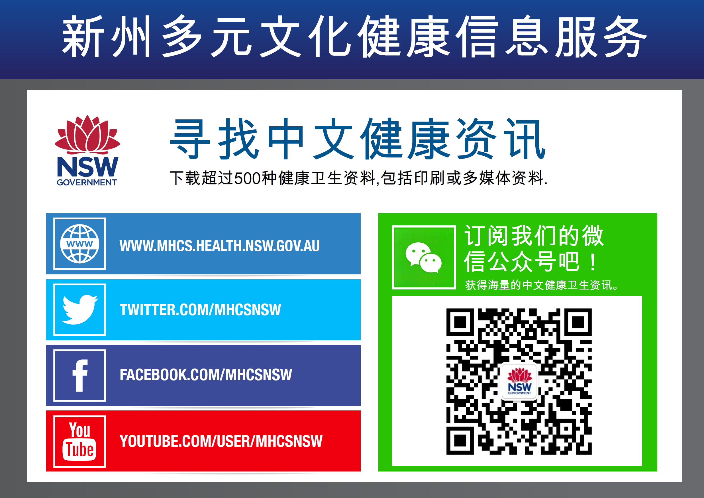 NSW Health launched new service on Wechat