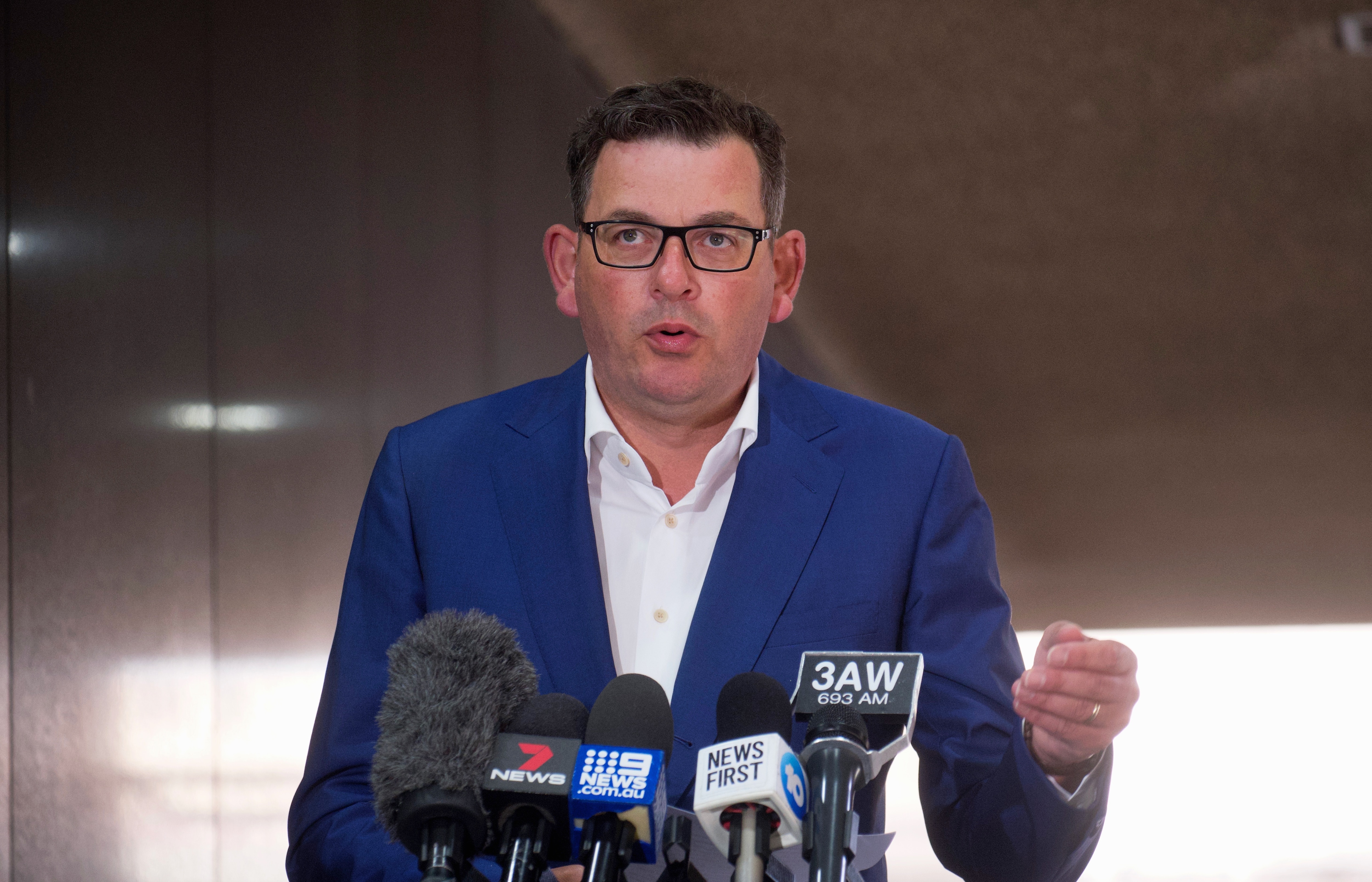Victorian Premier Daniel Andrews said he is "sorry" IVF services have been impacted.