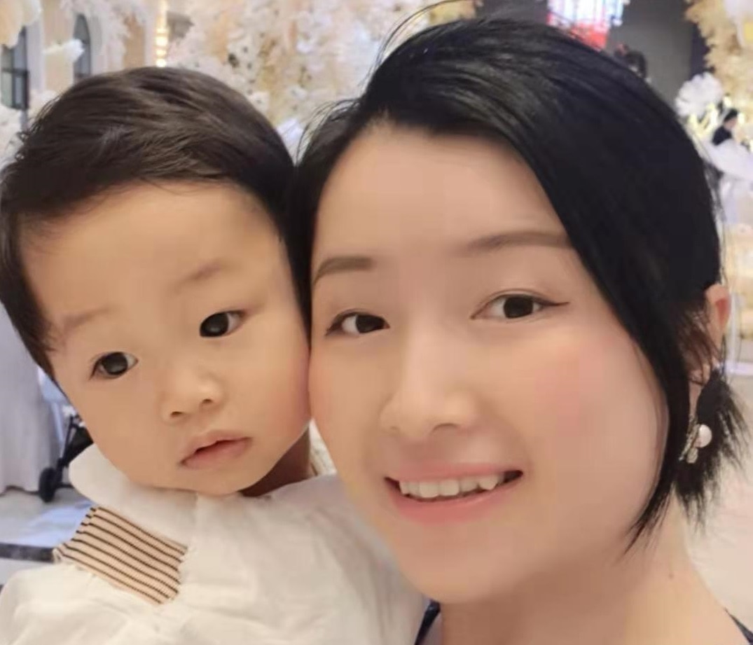 Ying Wang and her children are stuck in China.