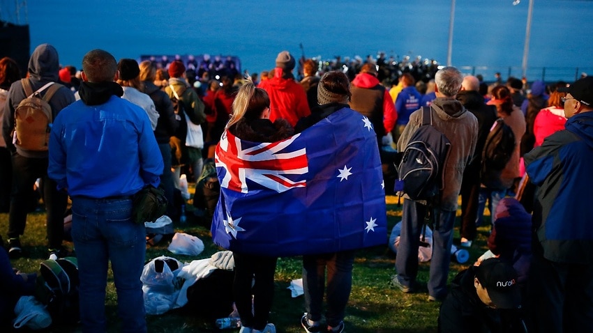 Image for read more article 'Thousands gather for emotional Gallipoli Anzac Day dawn service'