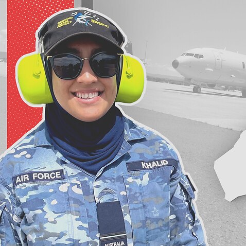 RAAF Flying Officer Ayah Khalid