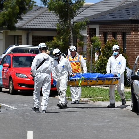 Police say the bodies of a 10-year-old boy, three old boy, six-year-old girl and one-year-old girl have been found inside the property in Mantello Drive, Werribee, after a blaze broke out shortly after 1am on Sunday.