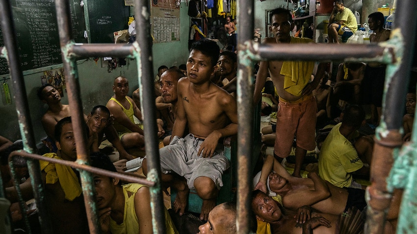 Image for read more article 'In Pictures: Where 518 inmates sleep in space for 170, and gangs hold it together'