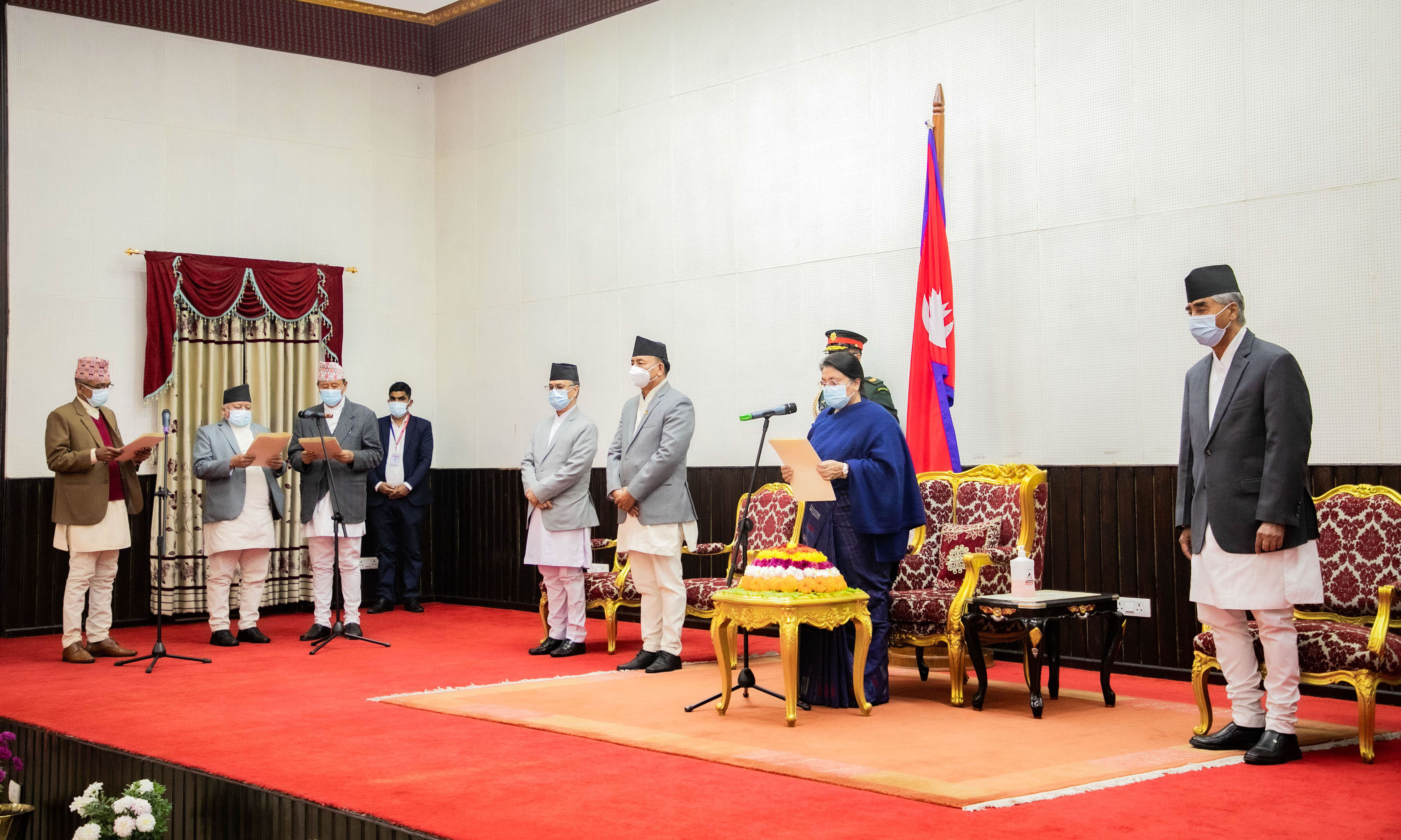 chief of the state_oath_ nepal
