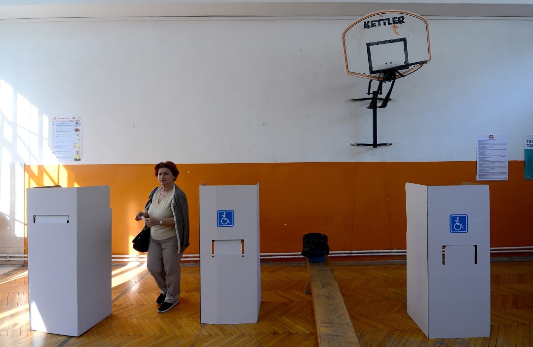 It was a quiet start to voting in the Former Yugoslav Republic of Macedonia. 