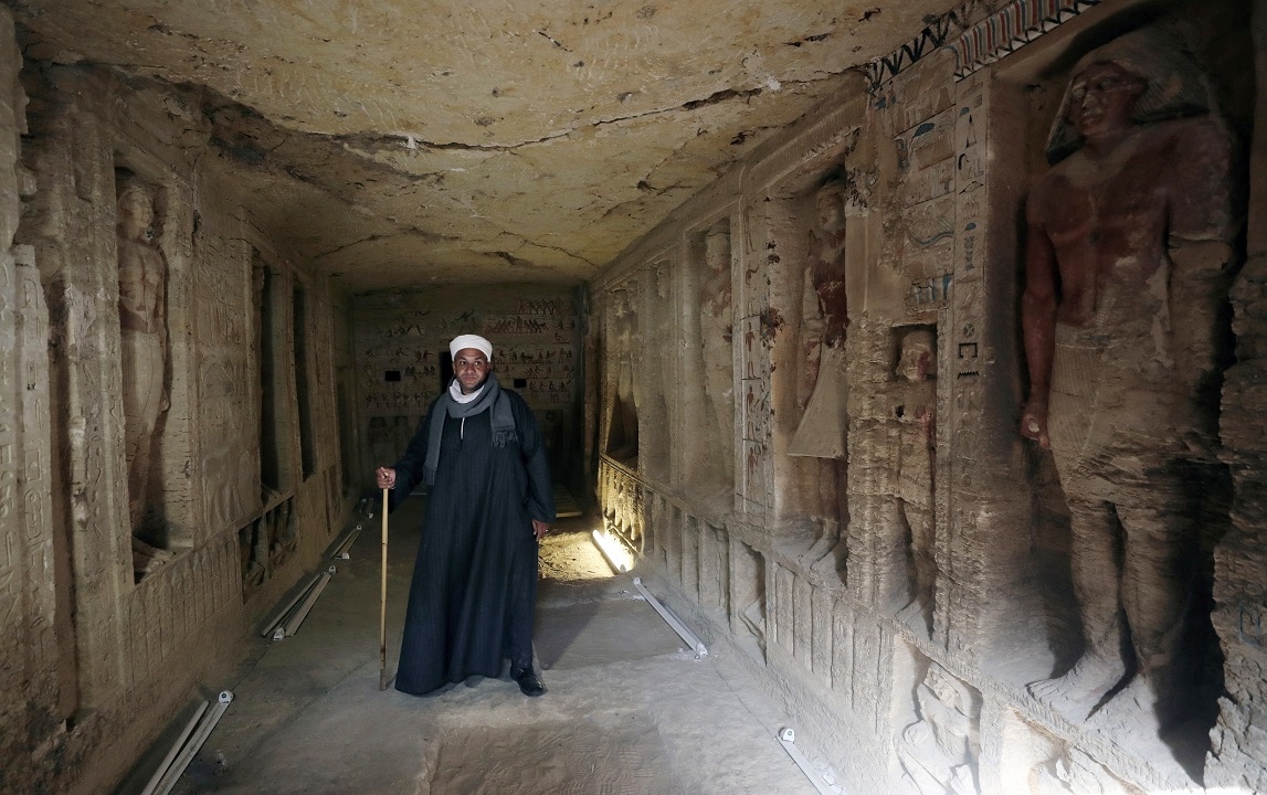 Egypt Unearths 4 4000 Year Old Tomb Of Ancient High Priest Sbs News