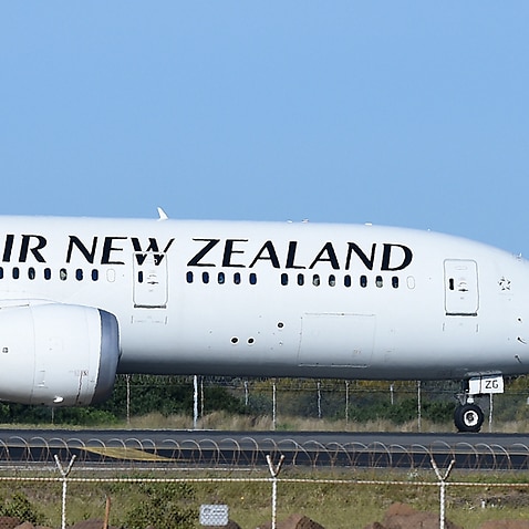 An Air New Zealand plane