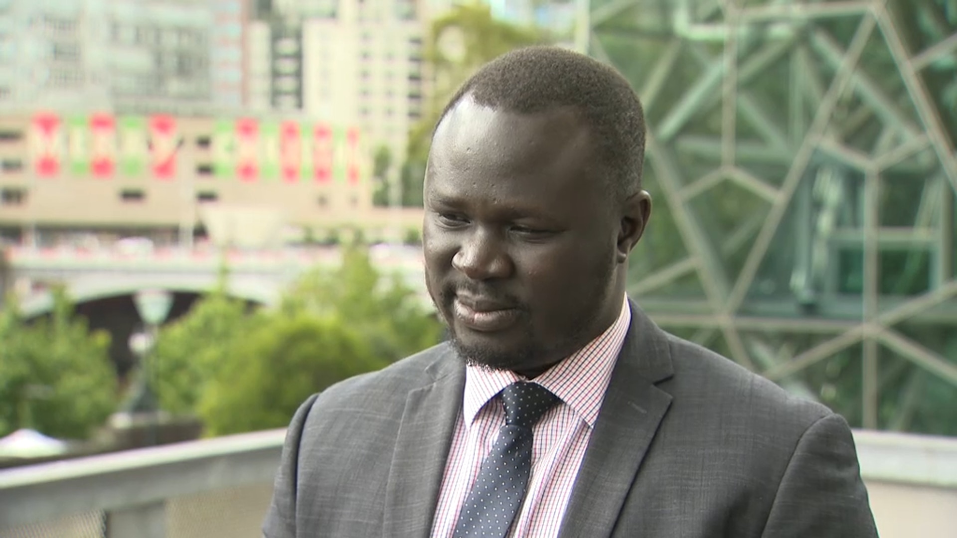 South Sudanese-Australian lawyer Maker Mayek said he was outraged over the incident.