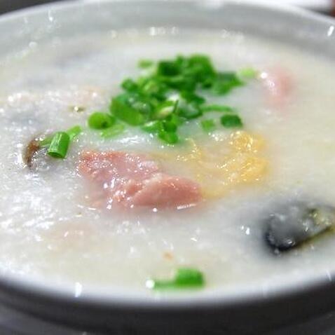 Congee could help with calmness and constipation.