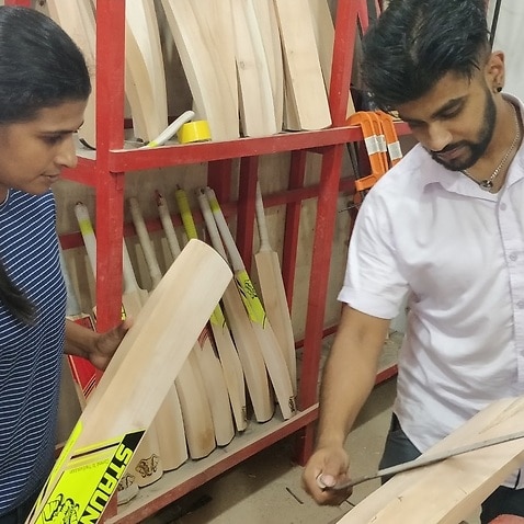 The young man who born and raised in Australia went to Sri Lanka to manufacture cricket bats with ICC approval