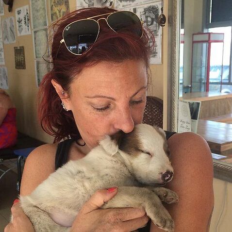 Angela Glover was swept away by the tsunami in Tonga while trying to rescue her dogs.