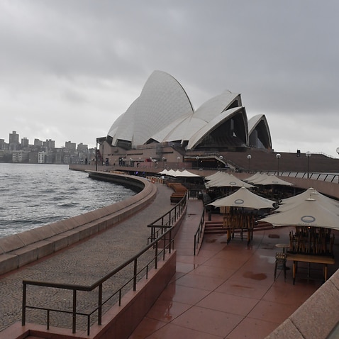 An empty Sydney Opera House