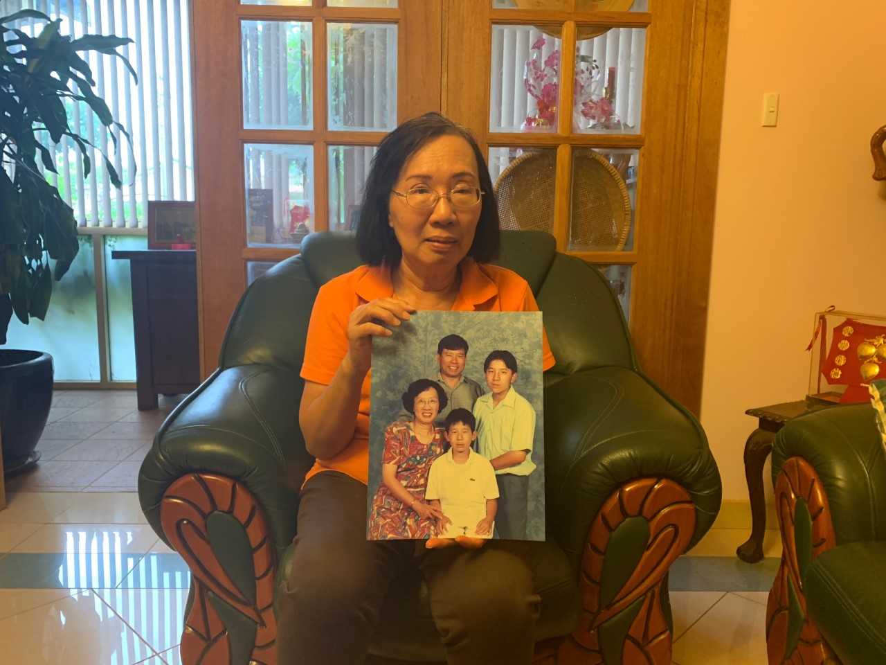 Trang Chau hopes her husband will be freed soon. 
