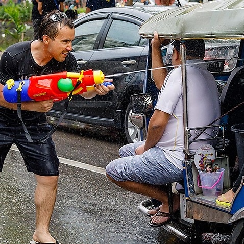 Image of Songkran Festival 2017 in Chiang Mai, Thailand