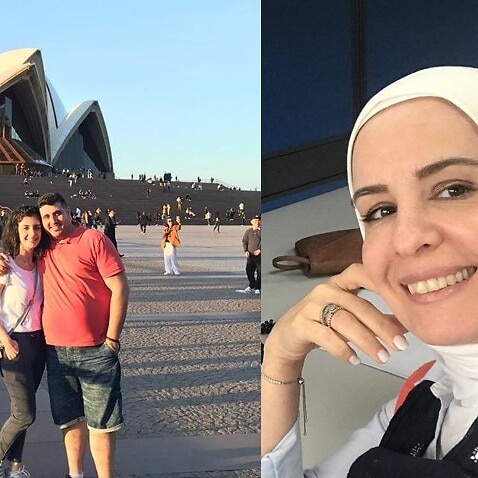 Varteny Khoudesian and Rahaf Al-Rifai now call Australia home. 