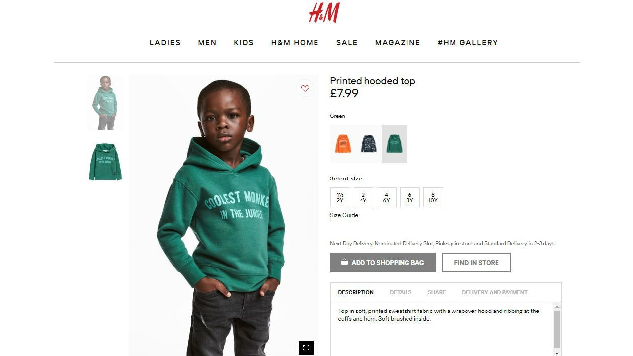 gap monkey hoodie