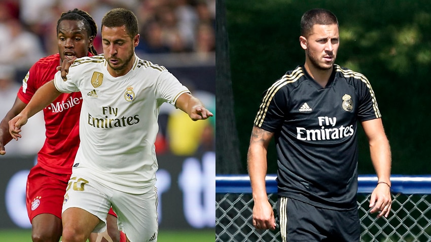 Hazard arrived to Real Madrid's pre-sesaon seven kilos overweight