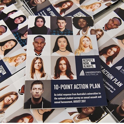 Copies of a ten point action plan response to the national student survey on sexual assault and sexual harassment 
