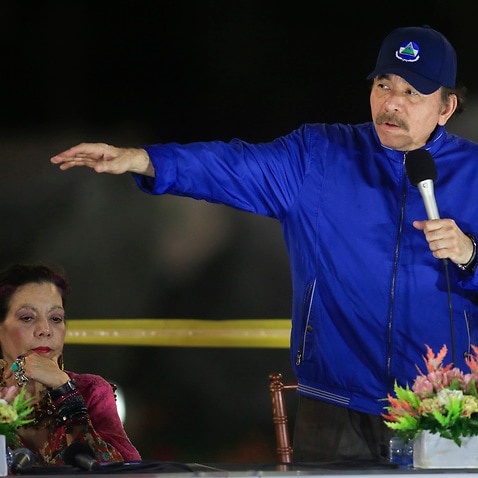 Nicaraguas President Daniel Ortega
