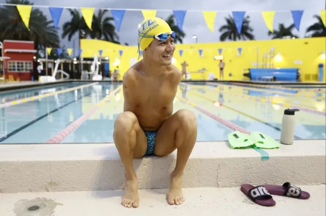 Para-swimmer Abbas Karimi says his connection with swimming has transformed his outlook on life. 