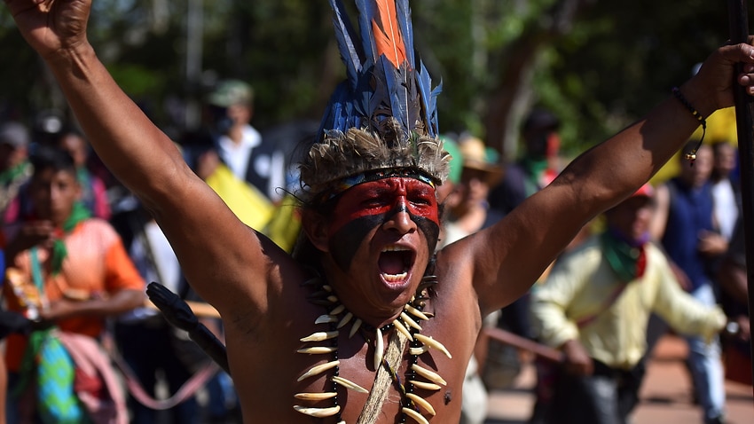 thousands-of-indigenous-people-have-marched-in-colombia-demanding-an