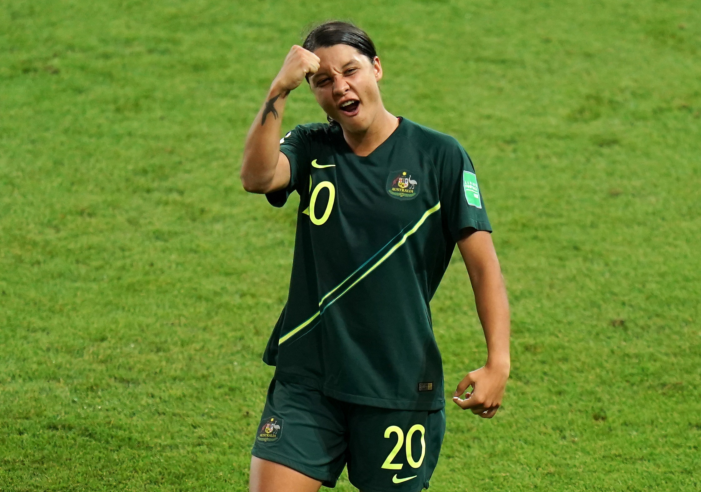 I actually wanted more': Praise for Sam Kerr's four-goal performance in  Matildas' win against Jamaica