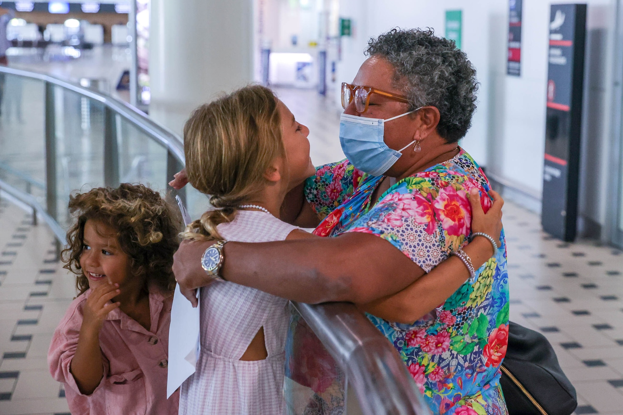 Queensland scrapped quarantine for some international arrivals in January, allowing family reunions to take place.