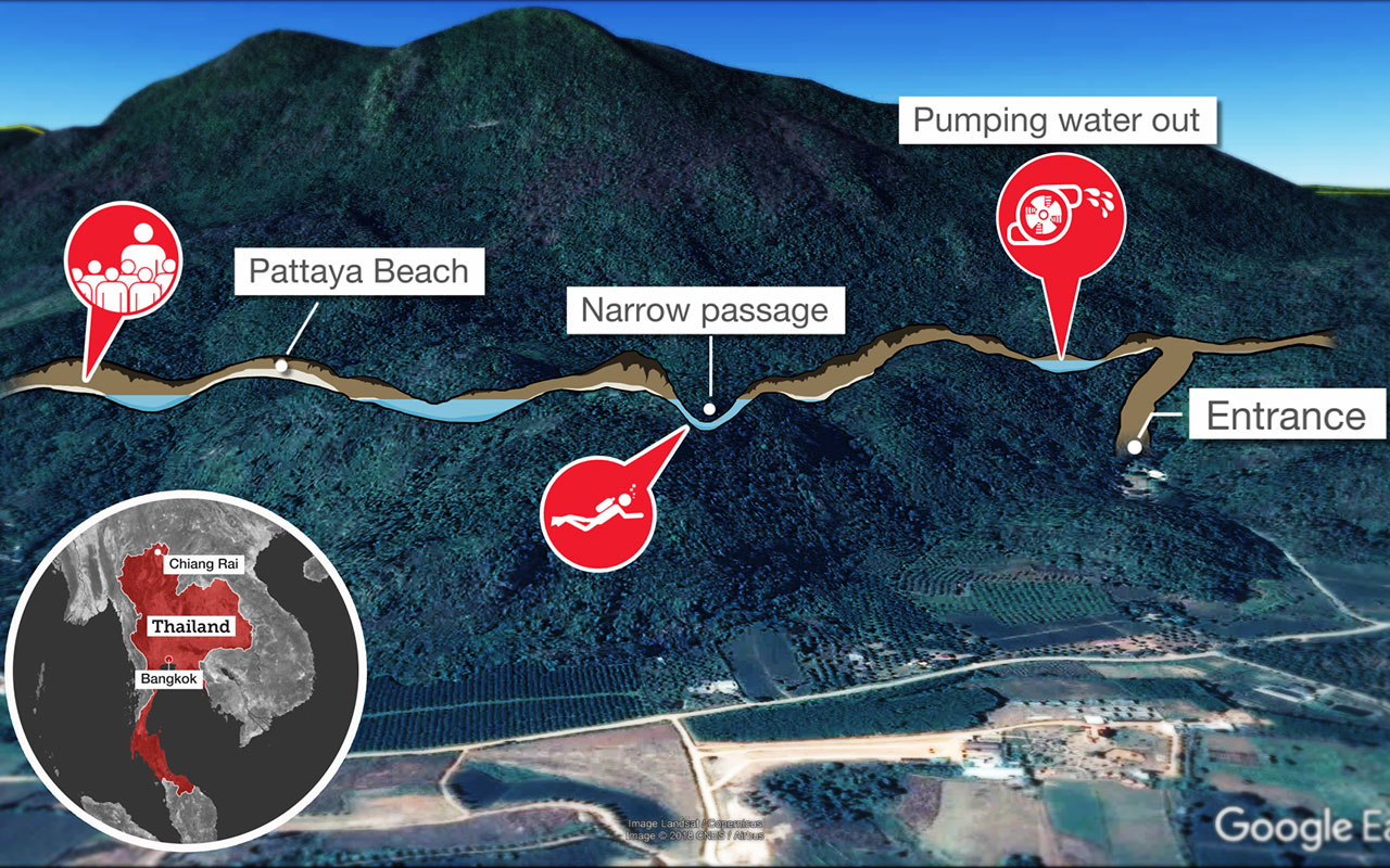 Thai cave rescue: Navy diver dies as weather starts to turn | SBS News