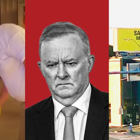 tills from an ad authorised by the Labor Party (left), an ad authorised by the Liberal Party ad, and an ad by the United Australia Party.