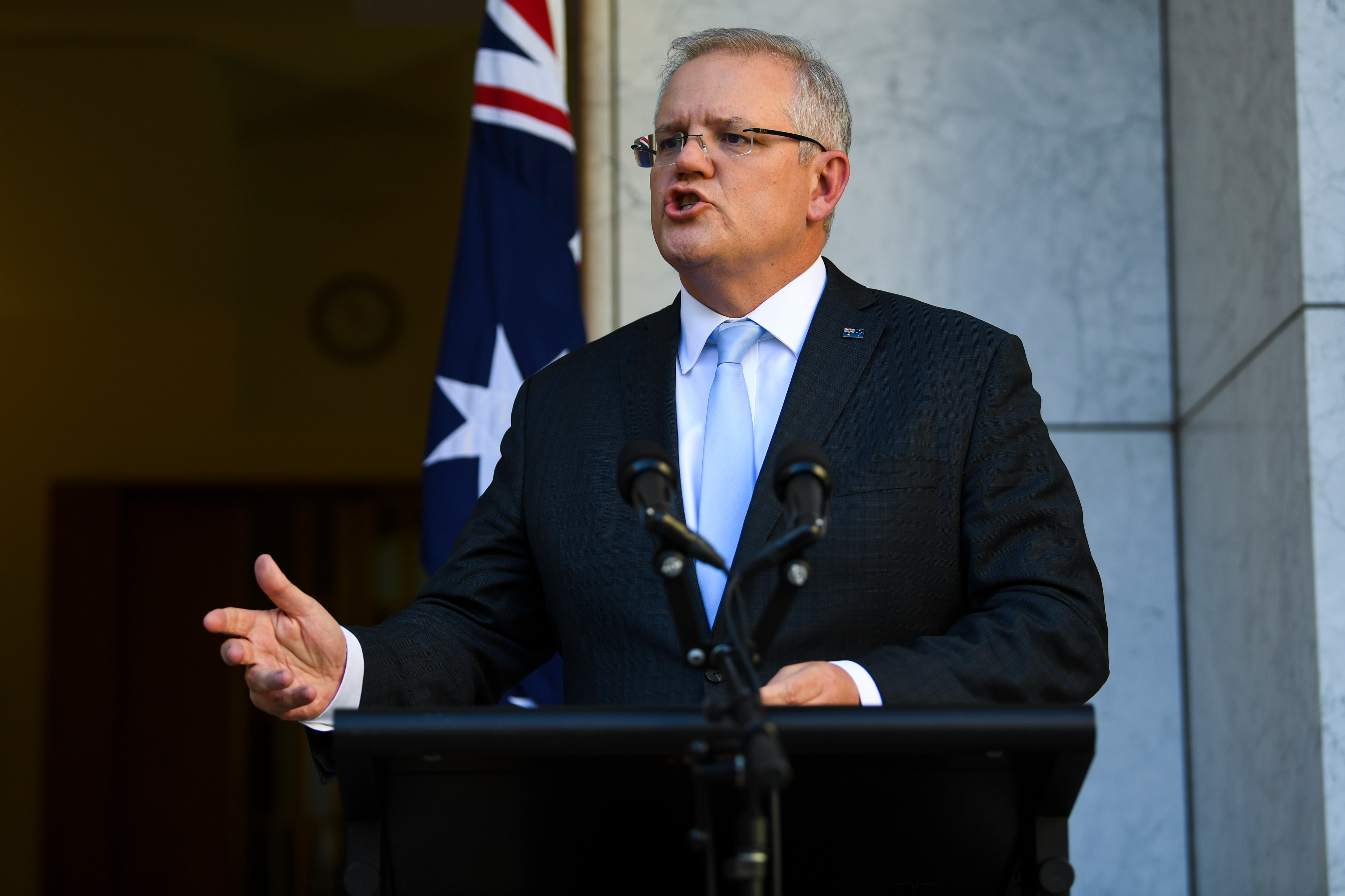 Prime Minister Scott Morrison said the app should be ready in around a fortnight. 