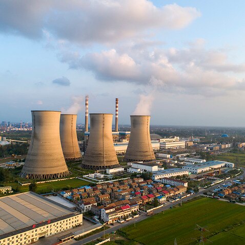 HUAI'AN, CHINA - SEPTEMBER 13, 2020 - Huaneng Power Plant. Huai 'an City, Jiangsu Province, China, September 13, 2020. (Photo by He Jinghua / Costfoto/Sipa USA)