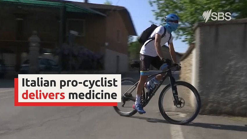 Image for read more article 'Pro-cyclist gets on his bike to deliver medicine'