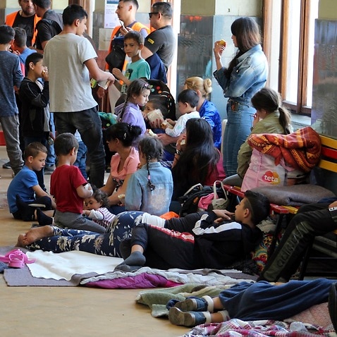 A temporary shelter with tents and sanitary facilities with the capacity for 150 people will be established in the Prague-Troja district to tackle the situation of Ukrainian refugees at the Main Railway Station in Prague, Czech Republic, (pictured May 11,