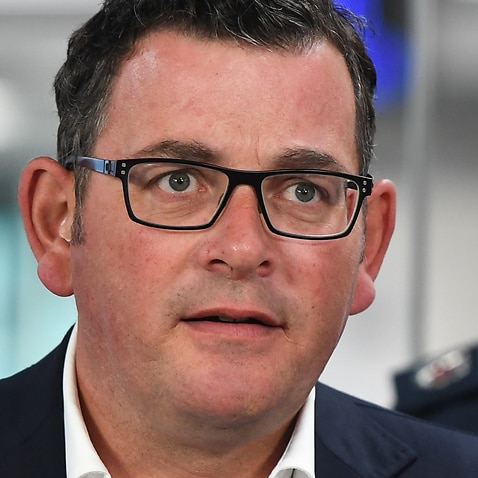 Victorian Premier Daniel Andrews took aim at the homeowner flying the Nazi flag.