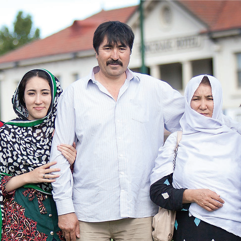 A Hazara family in Naracoorte, SA