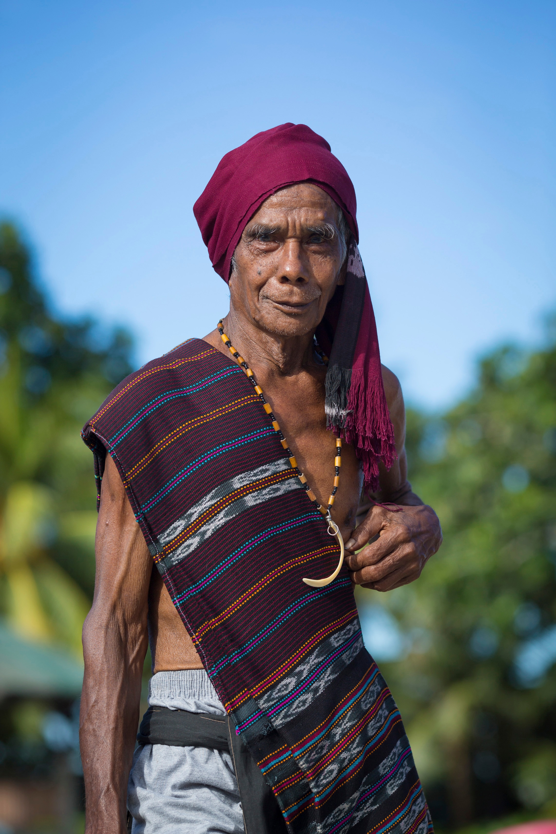 Man from Sangliat Dol village