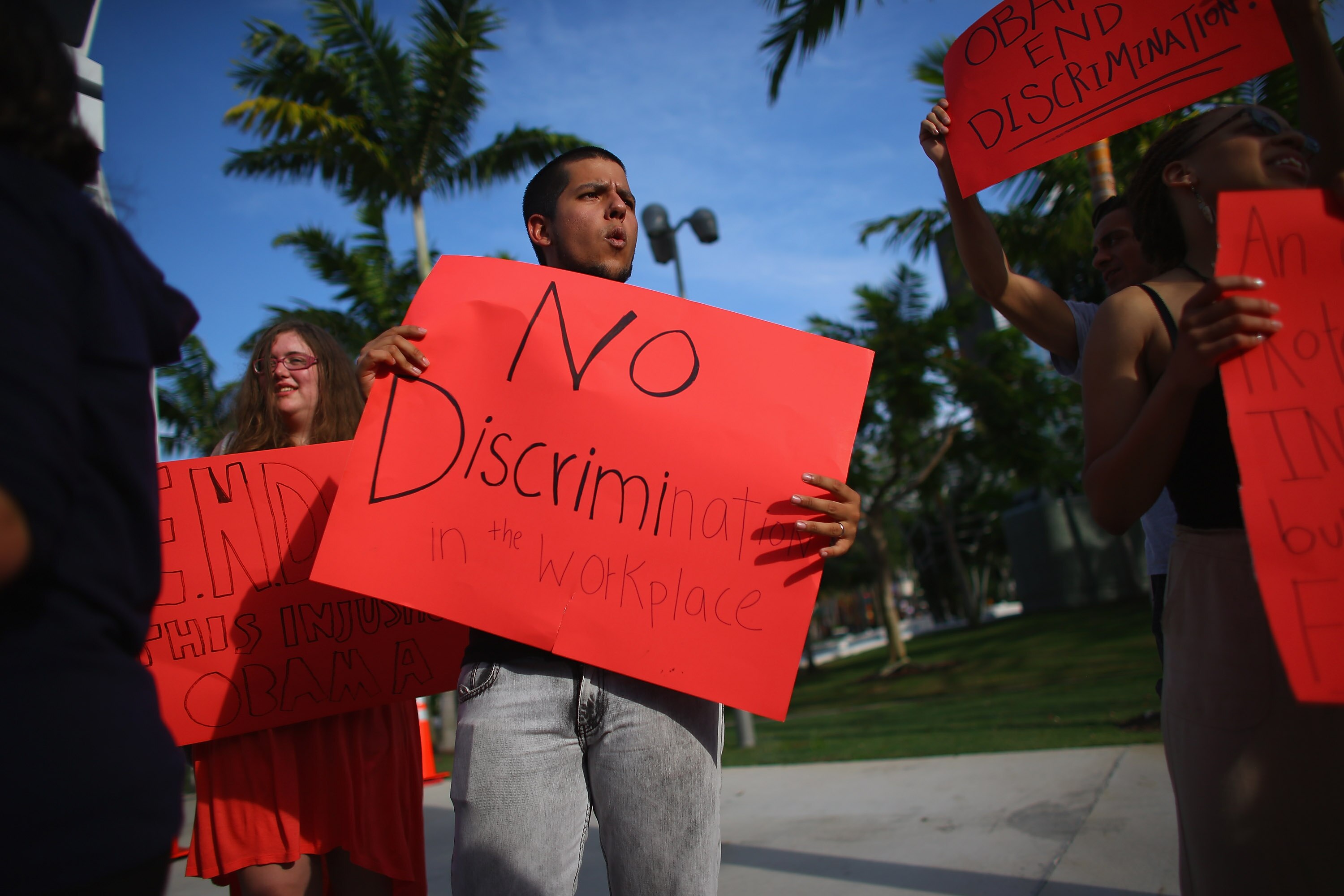 LGBT Activists Protest Workplace Discrimination