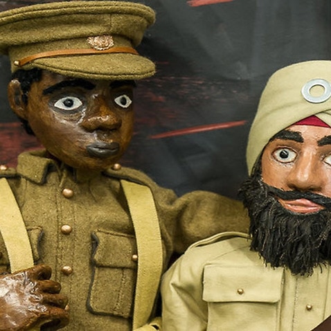 Puppets from HDMT Music's Trench Brothers