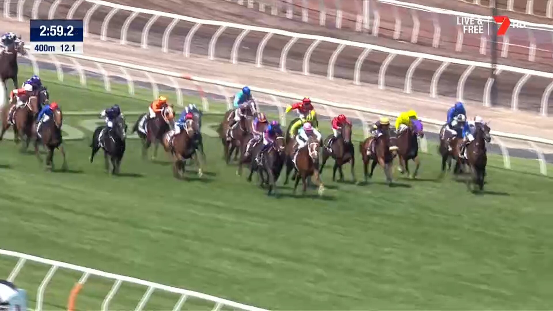 Cross Counter has won the Melbourne Cup.  