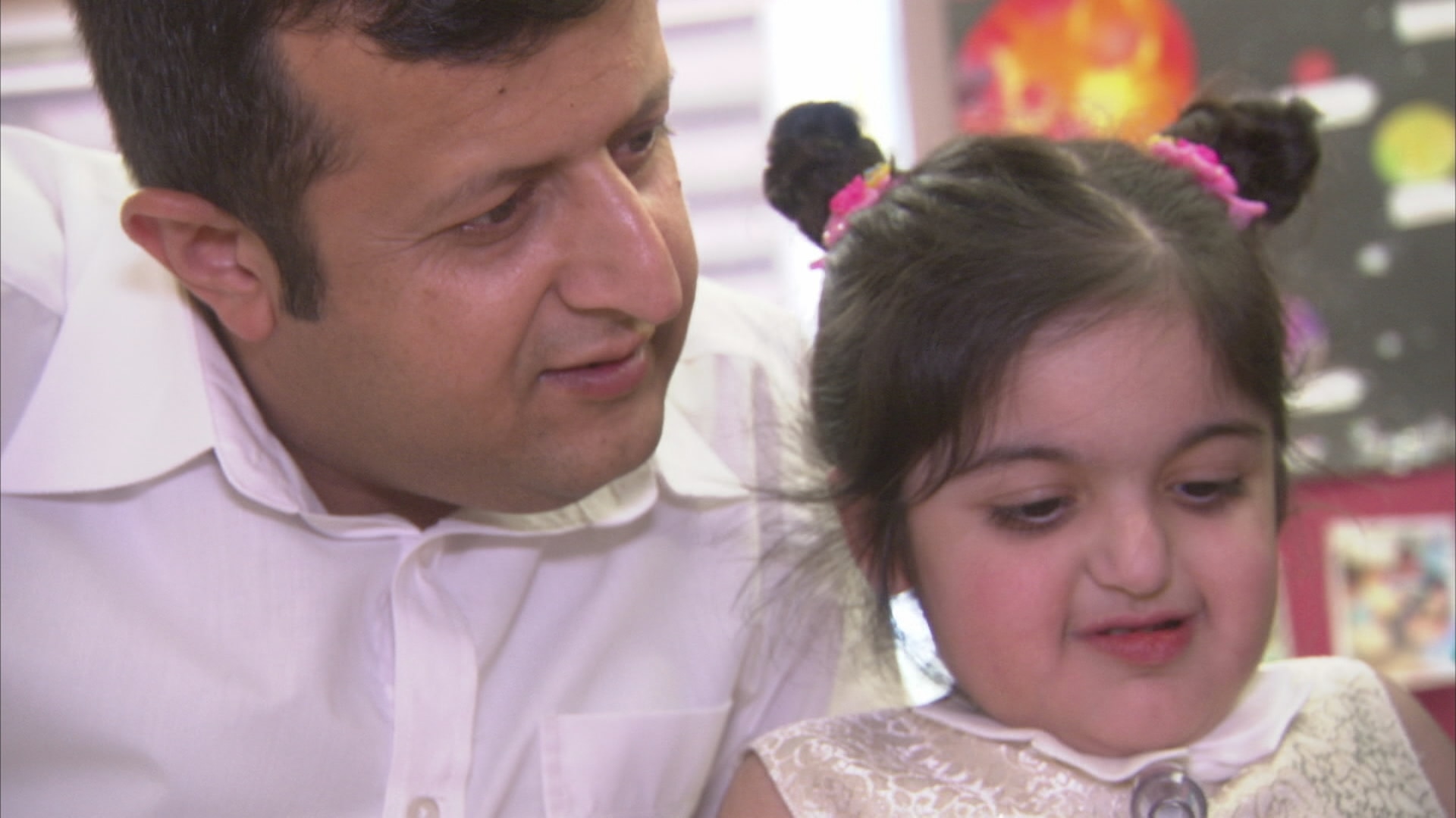 Alisha Karpoor and her father, Raj.